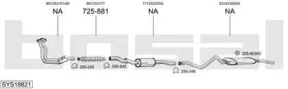 Система выпуска ОГ BOSAL купить