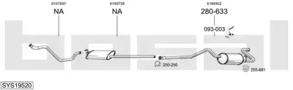 Система выпуска ОГ BOSAL купить