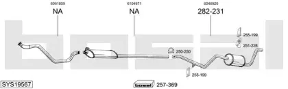 Система выпуска ОГ BOSAL купить