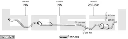 Система выпуска ОГ BOSAL купить