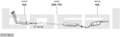Система выпуска ОГ BOSAL купить