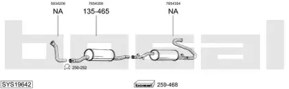 Система выпуска ОГ BOSAL купить