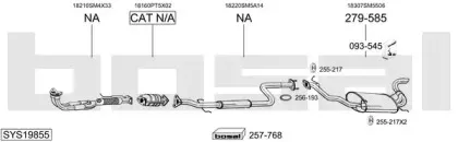 Система выпуска ОГ BOSAL купить