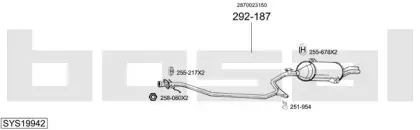 Система выпуска ОГ BOSAL купить