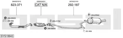 Система выпуска ОГ BOSAL купить