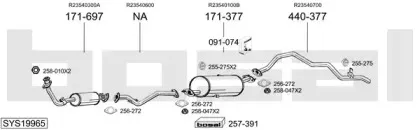 Система выпуска ОГ BOSAL купить