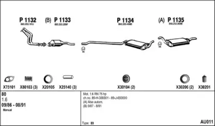Система выпуска ОГ FENNO купить
