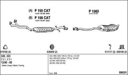 Система выпуска ОГ FENNO купить