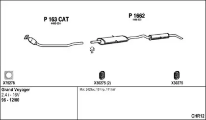 Система выпуска ОГ FENNO купить