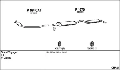 Система выпуска ОГ FENNO купить