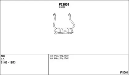 Система выпуска ОГ FENNO купить