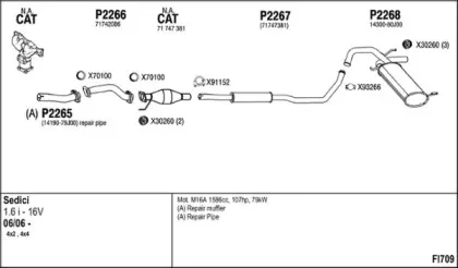 Система выпуска ОГ FENNO купить