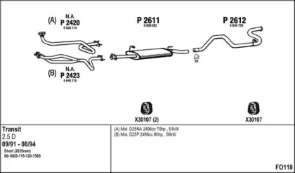 Система выпуска ОГ FENNO купить