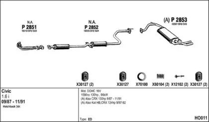 Система выпуска ОГ FENNO купить