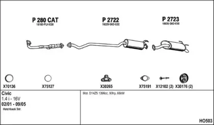 Система выпуска ОГ FENNO купить