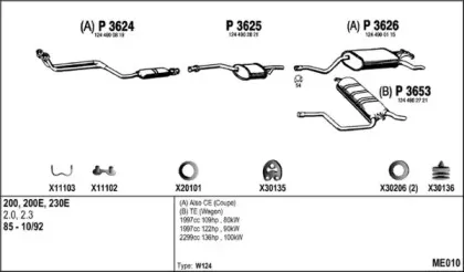 Система выпуска ОГ FENNO купить