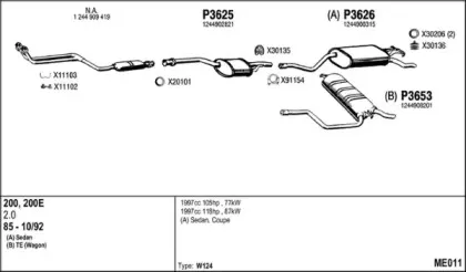 Система выпуска ОГ FENNO купить