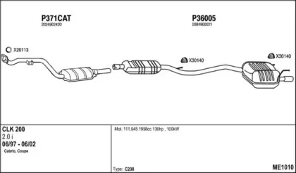 Система выпуска ОГ FENNO купить