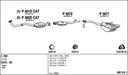 Система выпуска ОГ FENNO купить
