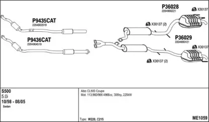 Система выпуска ОГ FENNO купить