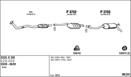 Система выпуска ОГ FENNO купить
