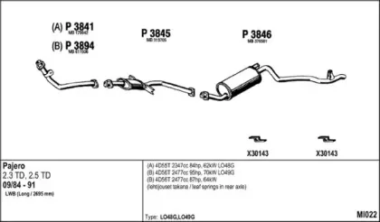 Система выпуска ОГ FENNO купить