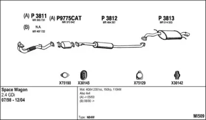 Система выпуска ОГ FENNO купить