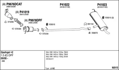Система выпуска ОГ FENNO купить