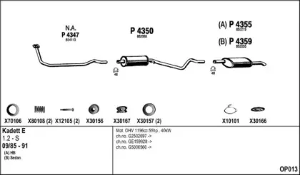 Система выпуска ОГ FENNO купить