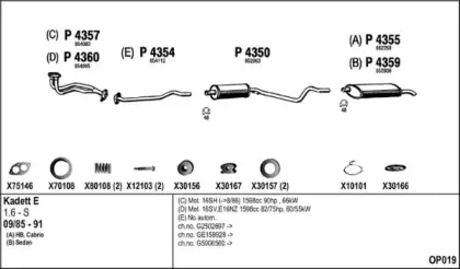 Система выпуска ОГ FENNO купить