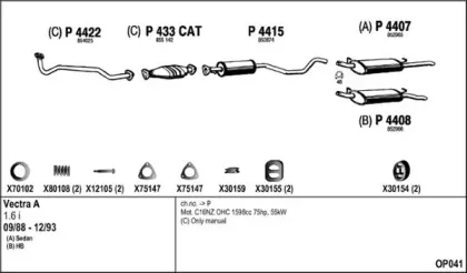 Система выпуска ОГ FENNO купить