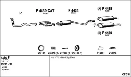 Система выпуска ОГ FENNO купить