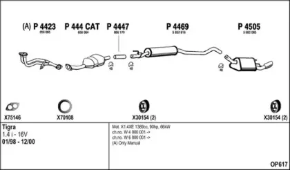 Система выпуска ОГ FENNO купить