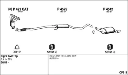 Система выпуска ОГ FENNO купить