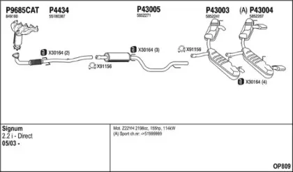 Система выпуска ОГ FENNO купить