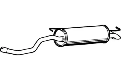 Глушитель выхлопных газов конечный FENNO купить