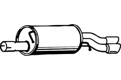 Глушитель выхлопных газов конечный FENNO купить