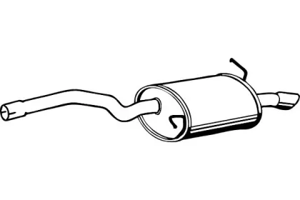 Глушитель выхлопных газов конечный FENNO купить