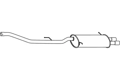 Глушитель выхлопных газов конечный FENNO купить