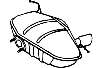 Глушитель выхлопных газов конечный FENNO купить