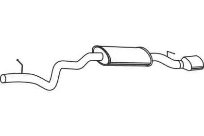 Глушитель выхлопных газов конечный FENNO купить