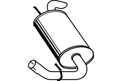 Глушитель выхлопных газов конечный FENNO купить