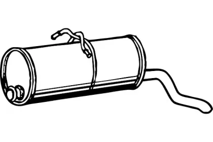 Глушитель выхлопных газов конечный FENNO купить