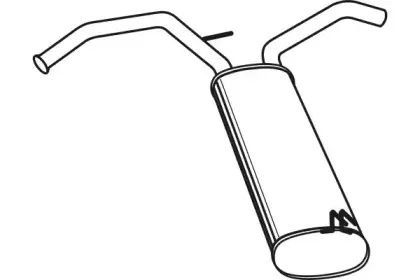 Глушитель выхлопных газов конечный FENNO купить