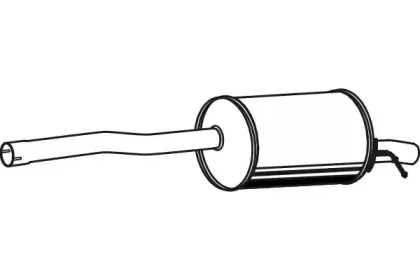 Глушитель выхлопных газов конечный FENNO купить