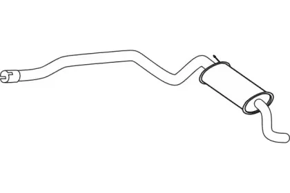 Глушитель выхлопных газов конечный FENNO купить