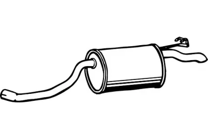 Глушитель выхлопных газов конечный FENNO купить