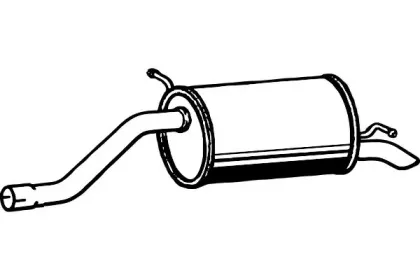 Глушитель выхлопных газов конечный FENNO купить