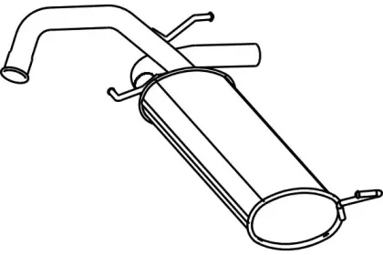 Глушитель выхлопных газов конечный FENNO купить