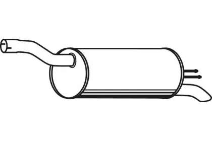 Глушитель выхлопных газов конечный FENNO купить